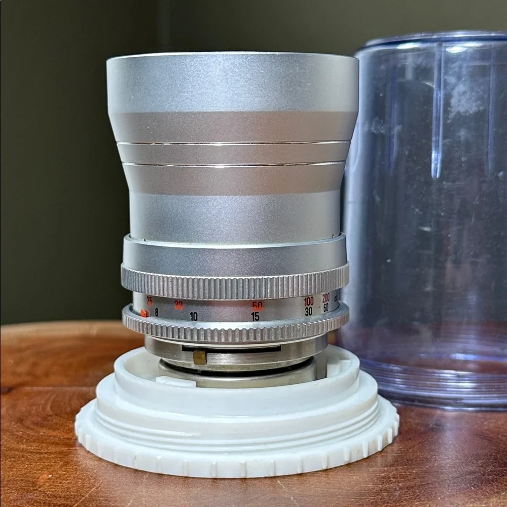 *Mint* KODAK Retina 135mm f4 Telephoto Lens + Case RARE CONDITION